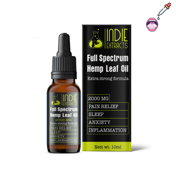 Full Spectrum Hemp Leaf Oil | 2000MG