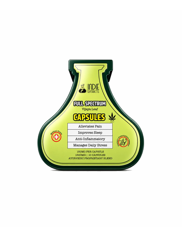 Full Spectrum Vijaya Leaf Capsules | Pack of 10)